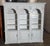Neoclassical 1990s Pulaski White Neoclassical Two-Piece Bookcase Unit For Sale - Image 3 of 10