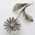 1970s Vintage Italian Handmade Genuine Silver Daisy Flower Dollhouse Figurine, 1970s For Sale - Image 5 of 13