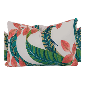 Stroheim " Irene Starfish" Embroidery Pillow, Down Filled