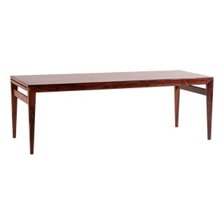 Danish Rosewood Coffee Table by Johannes Andersen for Silkeborg, 1960s For Sale