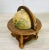Vintage 1960s wood tabletop world globe. The globe removes from the stand and can be flipped over. Globe part moves...