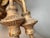 8-Light Carved Wood Chandelier For Sale - Image 10 of 10