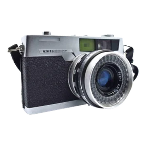 Mid 20th Century Petri 7s Manual Fixed-Lens Rangefinder Camera Japan
