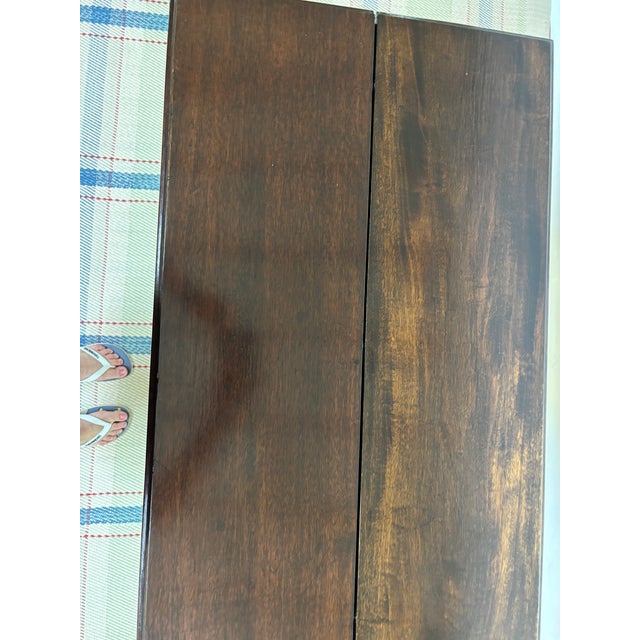 1920s Solid Mahogany Colonial MFG Co Desk For Sale - Image 11 of 13