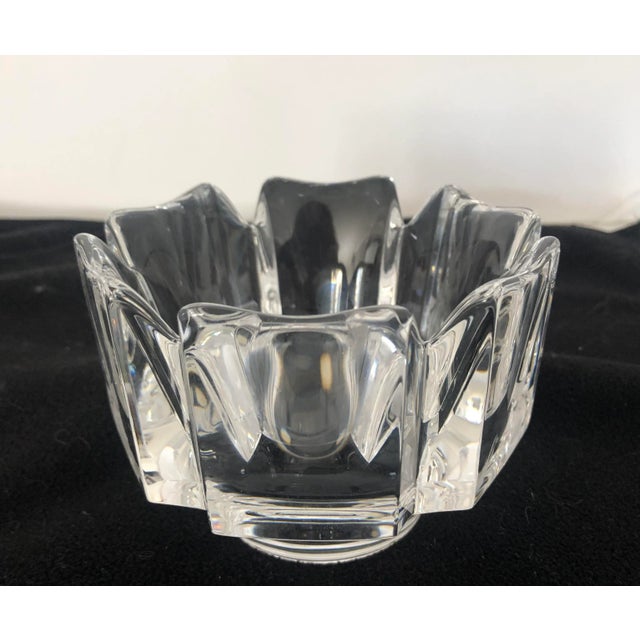 Orrefors Vintage 1970s Orrefors Corona Bowl, Sweden For Sale - Image 4 of 9