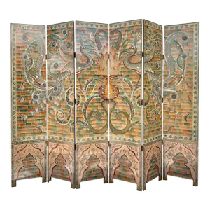 Stunning Art Deco Style Six Panel Screen