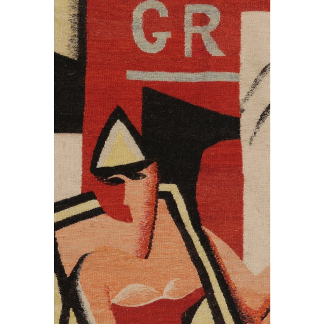 Rug & Kilim Signed Antique 19th Century Jean Metzinger Tapestry “Ecuyère Au Cirque” - Rug & Kilim For Sale - Image 4 of 10