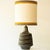 Gold Brown Ceramic Floor Table Lamp by R. Houben, 1970 For Sale - Image 8 of 10