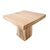 Contemporary Square Monkey Pod Dining Table For Sale - Image 3 of 5