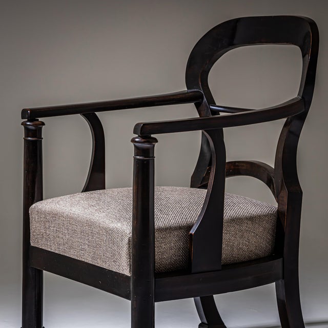 Wood Antique Biedermeier Armchairs, Austria, 1830, Set of 2 For Sale - Image 7 of 10