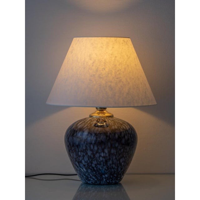 Venini Murano Glass Table Lamp by Venini, Italy, 1970s For Sale - Image 4 of 15