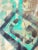 Abstract monoprint composition on paper. This contemporary abstract print and painting on paper would make a beautiful...