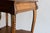 Chestnut Antique Victorian Oak Square Side Parlor Table With Shelf For Sale - Image 8 of 9