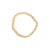 Contemporary 10K Yellow Gold 5.00 Cttw Round-Cut Diamond Link 7" Bracelet (J-K Color, I1-I2 Clarity) For Sale - Image 3 of 6