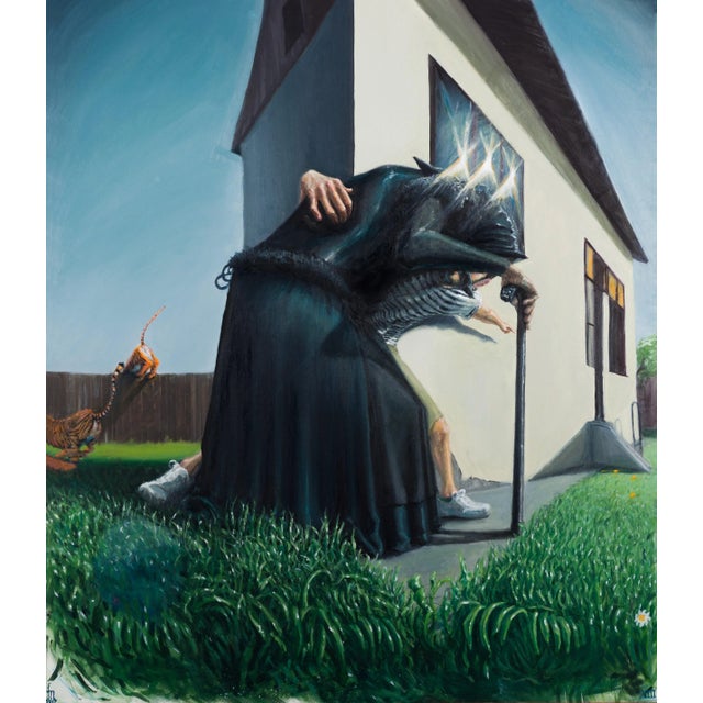 The Old Black Woman by Mihai Florea For Sale - Image 4 of 6