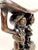 Tribal African Luba Headrest With Carved Twins For Sale - Image 3 of 7
