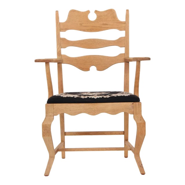 Model Razorblade Armchair by Henning Kjærnulf for EG Møbler, 1960s For Sale