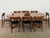 Danish round extendable dining table in teak, produced by Glostrup Møbelfabrik, 1960s. It comes with two matching leaves....