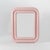 Glass Portalito Mirror in Blush Pink by Tilecito For Sale - Image 7 of 7