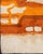 Mid 20th Century Vintage Swedish Rya Rug With Modern Design in Burnt Orange, Cream and Orange For Sale - Image 5 of 10