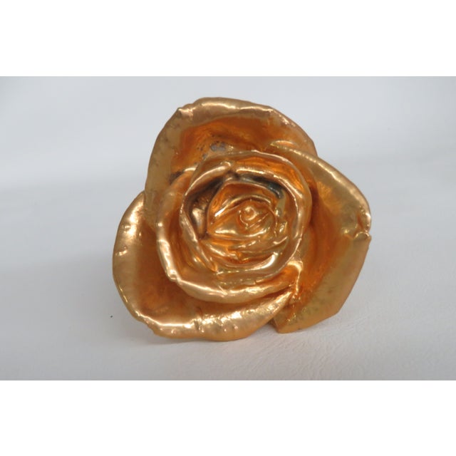 24k Gold Dipped Forever Rose 4523b For Sale - Image 4 of 11