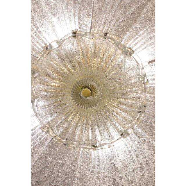 Amalfi Italian Murano Glass Ceiling Light or Chandelier, 1970s For Sale - Image 10 of 12