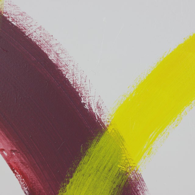 "Solar Echo" Contemporary Abstract Geometric Painting For Sale In New York - Image 6 of 8