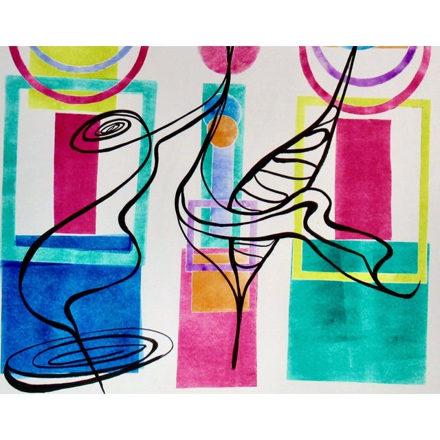 Ruth Leaf Circus Series C C. 1990 Original Print For Sale In San Francisco - Image 6 of 7