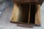 Brown Antique Oak Executive School Teachers Office Library Writing Desk 54" For Sale - Image 8 of 15