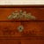 Antique 19th Century French Empire Burl Walnut Marble Ormolu Chest Drawers Commode 1810 For Sale - Image 13 of 14