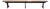 1940s Long Refractory Trestle Bench For Sale