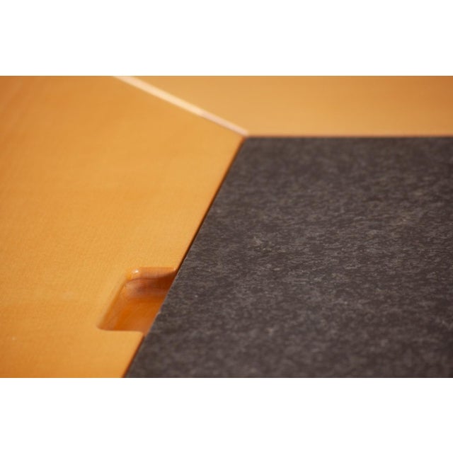 Vintage Cirkante Dining Table by Bob Van Den Berghe for Tranekaer, Denmark, 1990s For Sale - Image 11 of 13