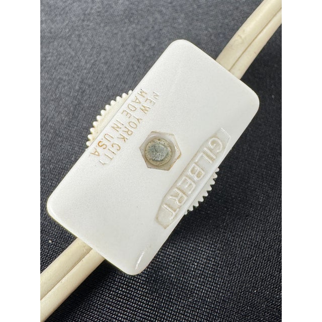 Green Vintage 1970s Sculptural Ceramic & Glass Table Lamp With Applied Cabochons For Sale - Image 8 of 10