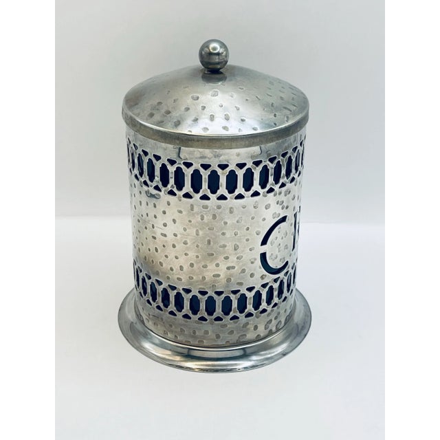 Mid 20th Century Silverplate Creamer Jar For Sale - Image 4 of 9