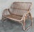 Vintage Mid-Century Modern Rattan and Bamboo Love Seat or Sofa, 1960s For Sale - Image 4 of 18