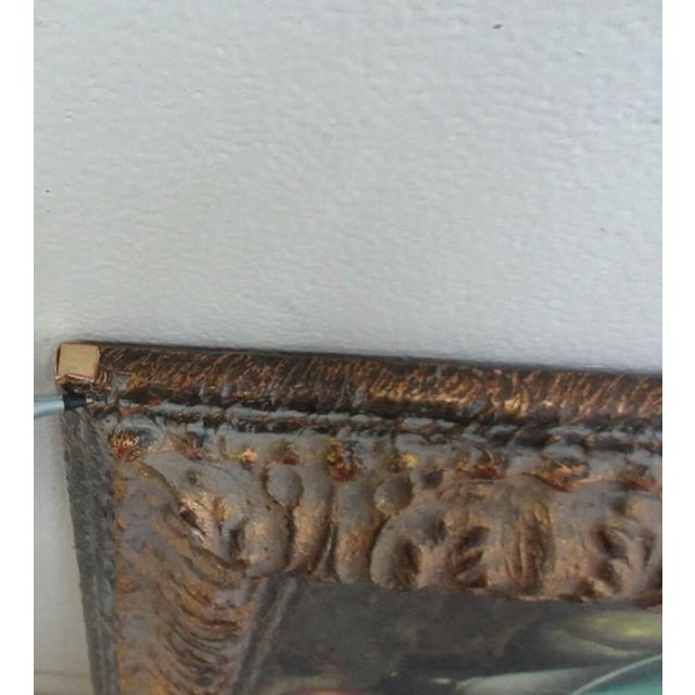 1980s 1980s Shadow Catchers French Regency Still Life Frame Art Print Gold Oil Painting For Sale - Image 5 of 8