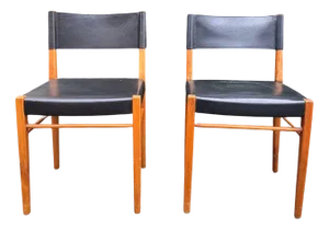 Model 3024 Chairs by Helmut Magg for Deutsche Werkstätten, Set of 7