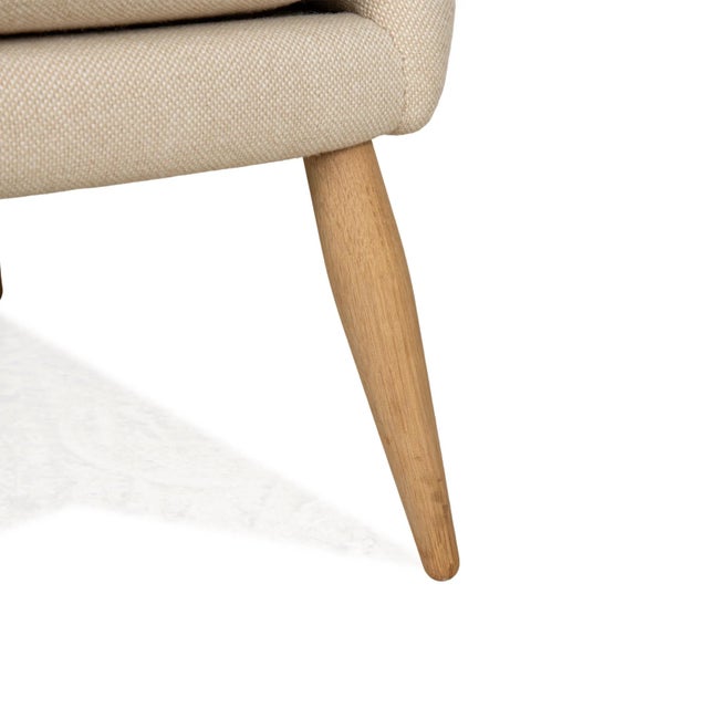 Oda Armchair in Beige Fabric from Audo For Sale - Image 4 of 10