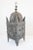 Large Moroccan Moorish metal candle lantern. Hurricane candle lamp handcrafted in Morocco by artisans, metal hand-cut...