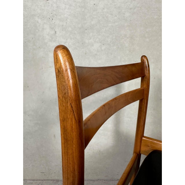 Vintage Dining Table and Chairs by Jos de Mey for Van Den Berghe Pauvers, 1960s, Set of 7 For Sale - Image 17 of 18