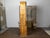 French Chapeau de Gendarme 19th Century Carved Elm Cabinet with Glass Doors For Sale - Image 9 of 12