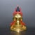 Late 19th Century Gilt Bronze Amitayus Buddha Statue With Turquoise Inlays, 871g For Sale In Los Angeles - Image 6 of 8