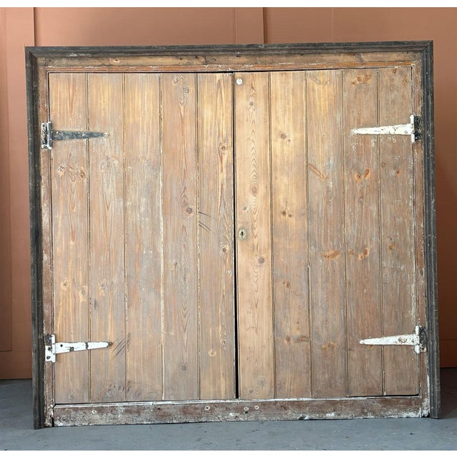 Antique Wooden Workshop Cabinet, 1890s For Sale - Image 3 of 4