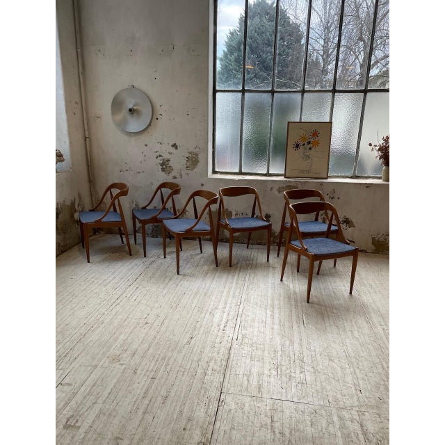 Samcom Dining Chairs by Johannes Andersen for Udulm, 1960s, Set of 6 For Sale - Image 3 of 18
