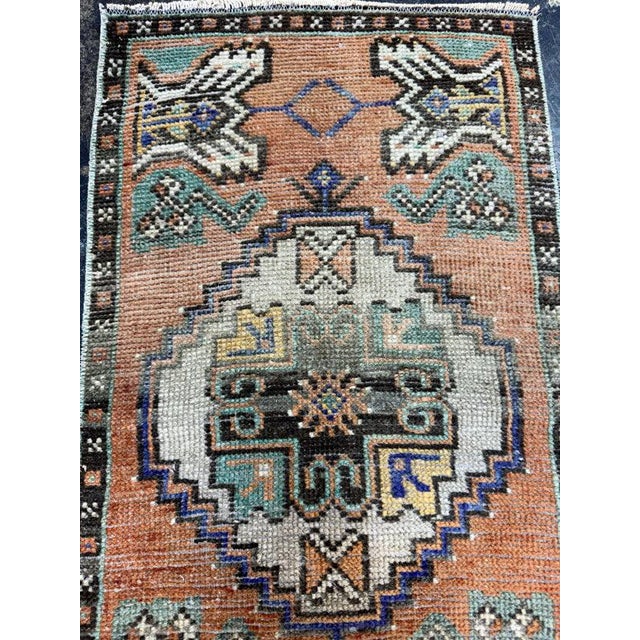 Turkish Yastik Rug 1'5" x 2'10" #24154 Explore a curated collection of hallway runners, wool rugs, and handmade...