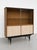Brown Mid Century Modern Display Cabinet | Walnut & Melamine Bookcase by Berry Furniture, Made in England, C. 1960’s For Sale - Image 8 of 15