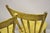 Late 19th Century Frederick Loeser & Co Yellow Primitive Hitchcock Style Side Chairs - Pair For Sale - Image 10 of 12