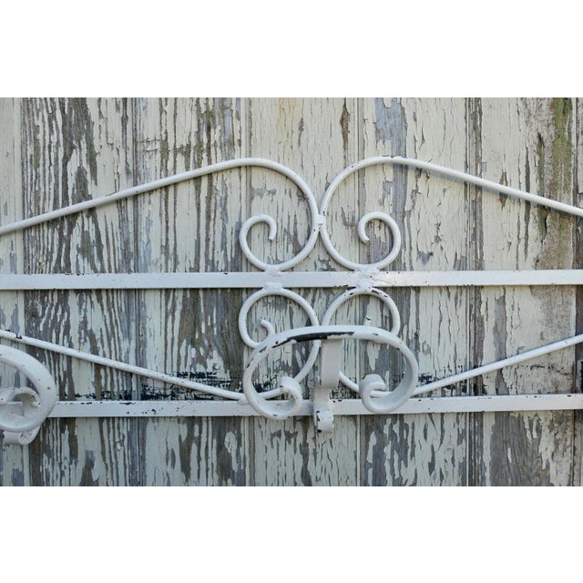 Mid-Century Wrought Iron Hat and Coat Rack, 1960s For Sale - Image 6 of 8