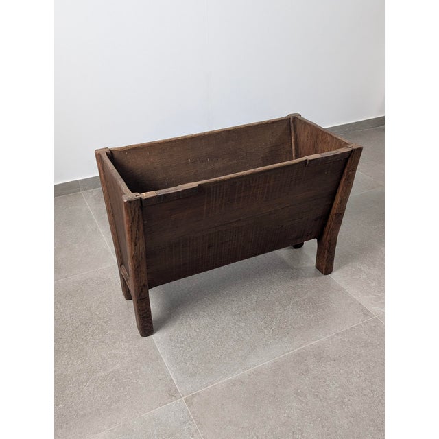 Wabi-Sabi Wooden Planter, Aarhus, Denmark, 1940s For Sale - Image 12 of 18