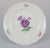 Porcelain Dinner Plates with Floral Motifs from Meissen, Germany, 1890s, Set of 4 For Sale - Image 3 of 10